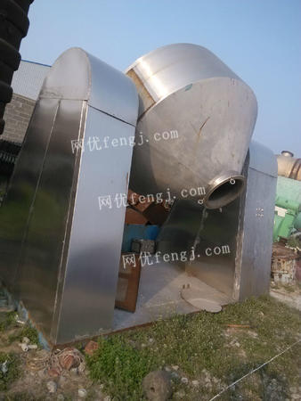 閑置二手不銹鋼雙錐干燥機及工業(yè)設備出售